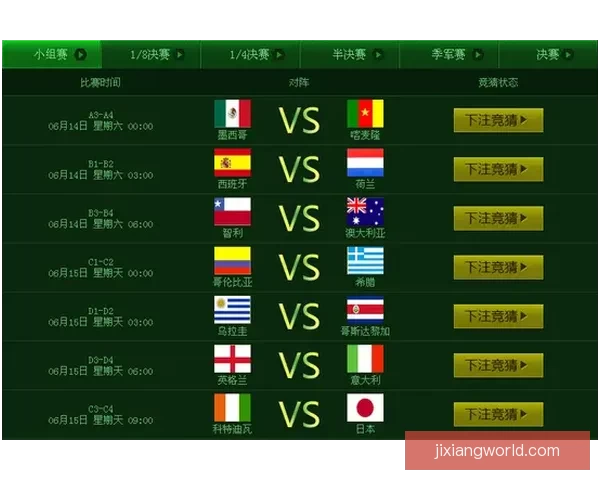 世界杯竞猜投注新玩法解析如何科学提升投注技巧与获胜概率